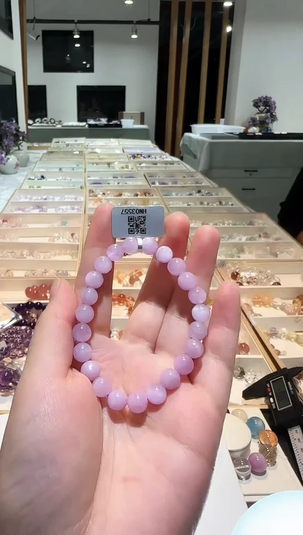未镶嵌锂辉石手串手串