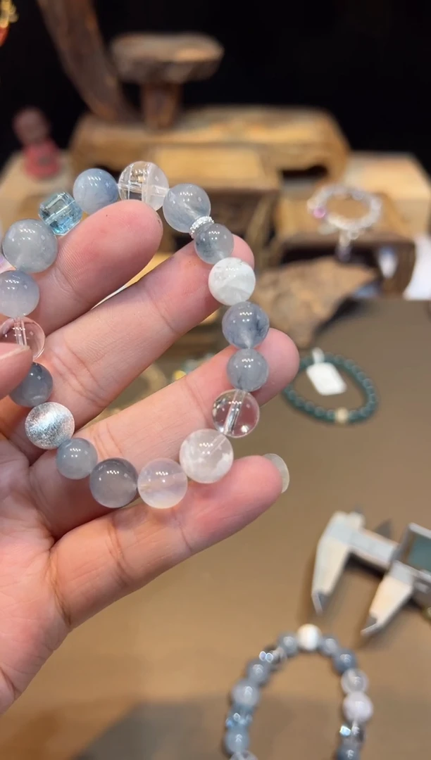 水晶手链未镶嵌手饰@@103Y