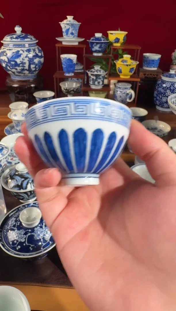 佳*星不二说瓷纯手绘杯