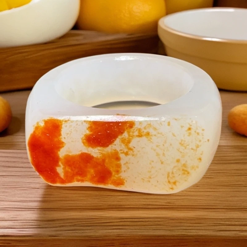 和田玉未镶嵌戒指