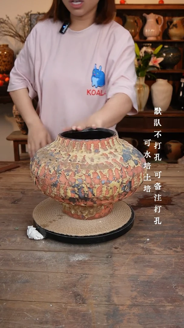 摆件037景德镇陶瓷花瓶