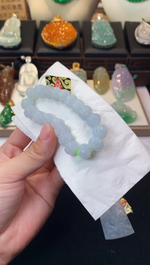 未镶嵌定制翡翠邓***动毛货不退不换