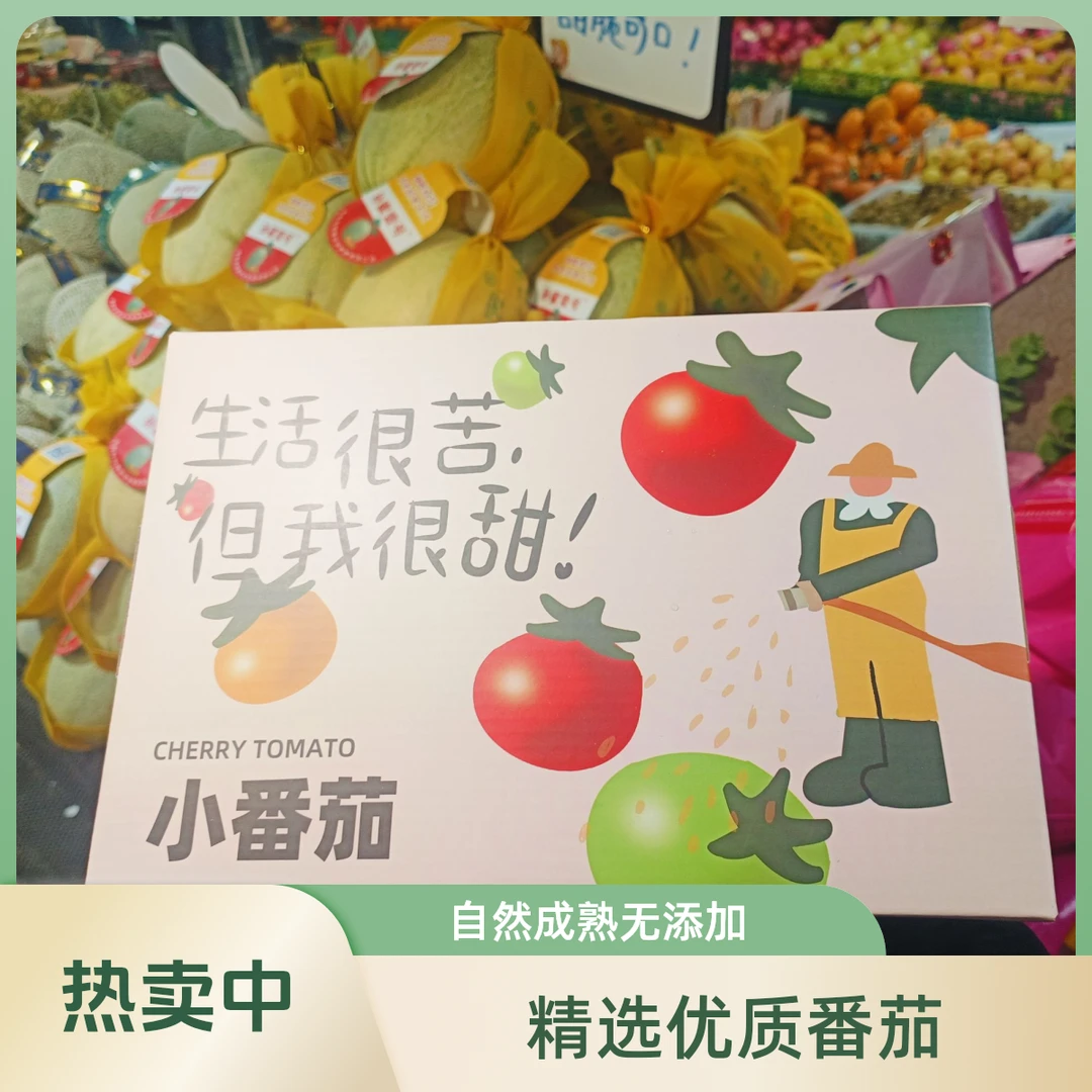 （九洲匠心精选）葫芦柿子礼盒约1750g/1盒（配有手提袋）