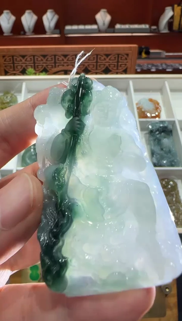未镶嵌挂件翡翠A货翡翠多样性孤品
