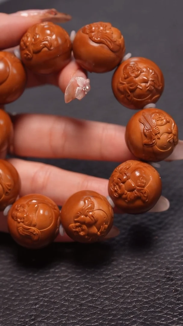手串橄榄核2.3/正圆弥勒