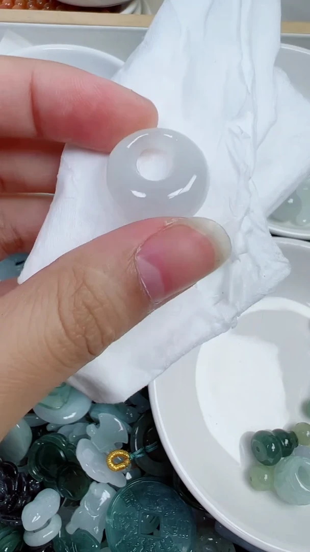 散珠翡翠406号链接，A货翡翠