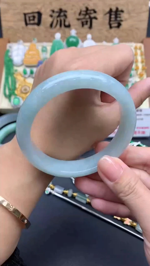 【闪购商品】翡翠手镯未镶嵌73-中国好珍宝