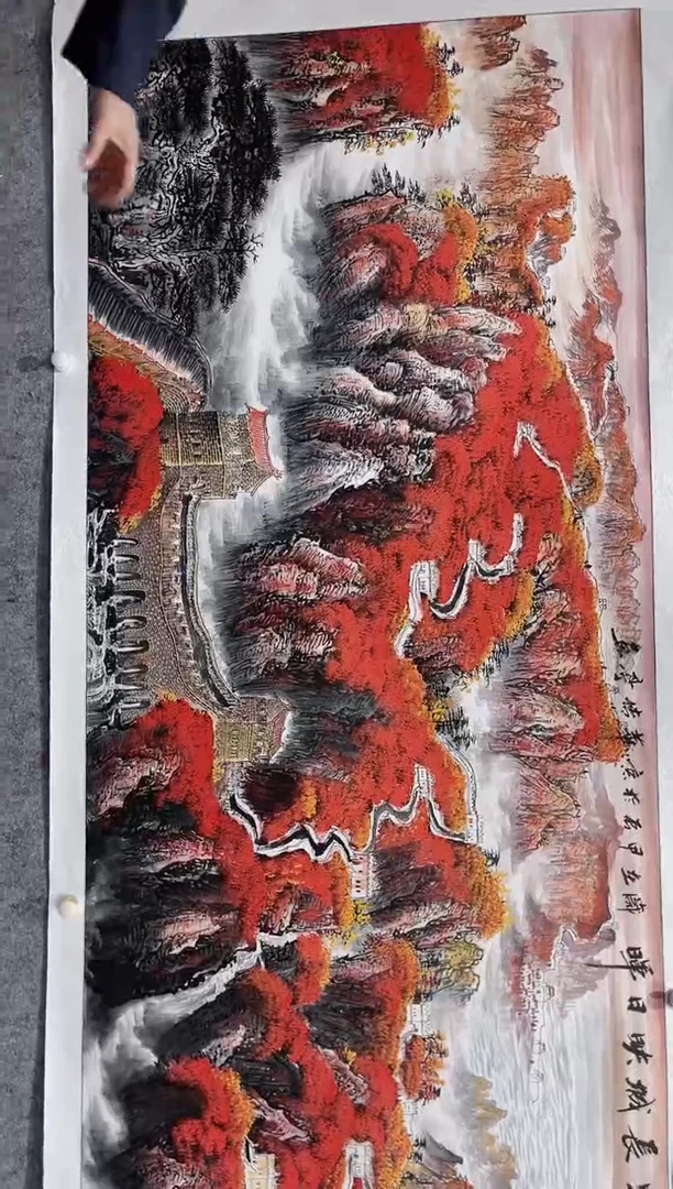 国画张传亭老师的作品3