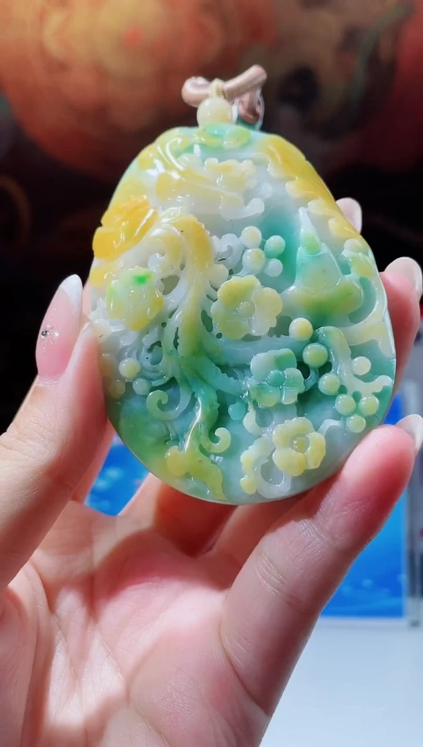 颈饰未镶嵌翡翠翡翠多样性发其一