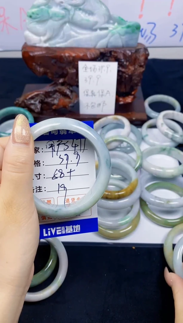 未镶嵌手镯翡翠用****119
