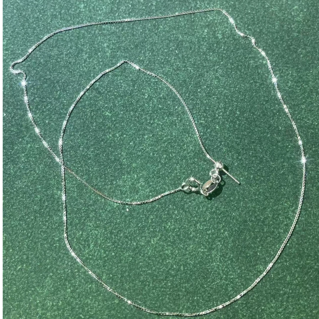 s2547白色万能盒子项链多样性发货