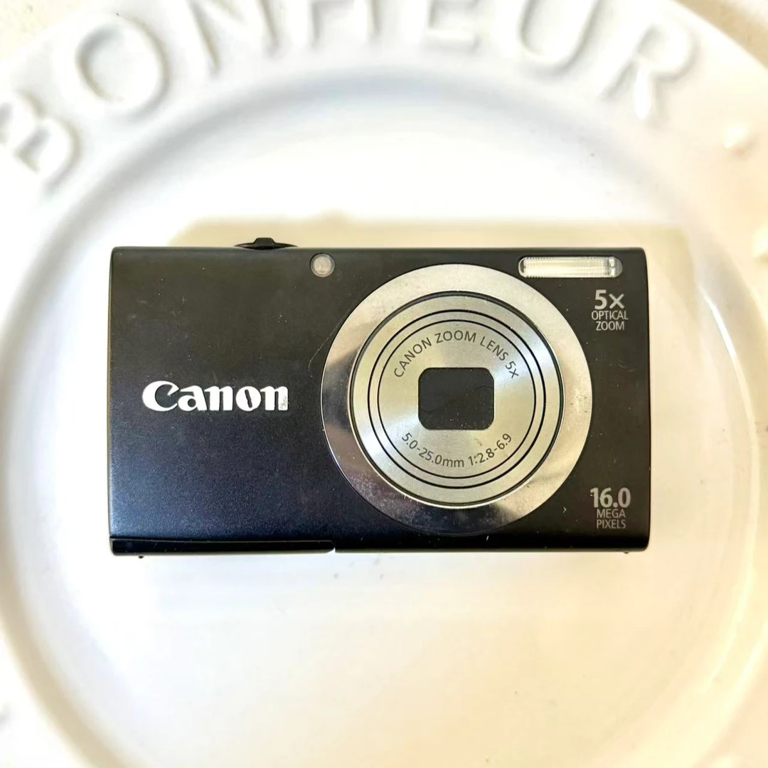 95新 Canon/佳能 A2300 黑色 1600w像素5倍光变 冷白皮清晰ccd