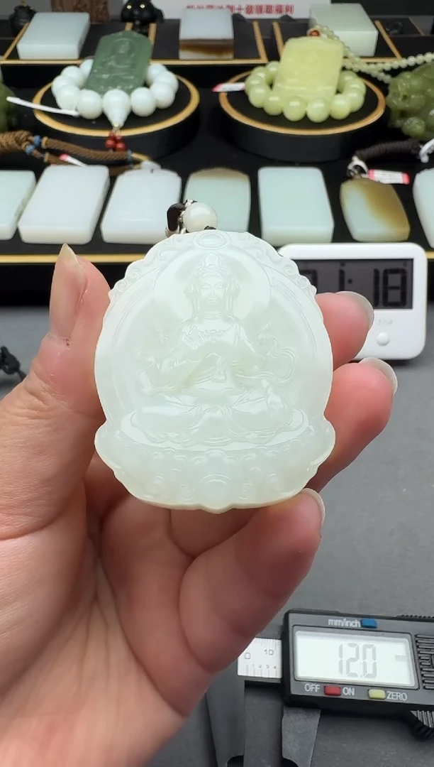 颈饰未镶嵌和田玉W*4