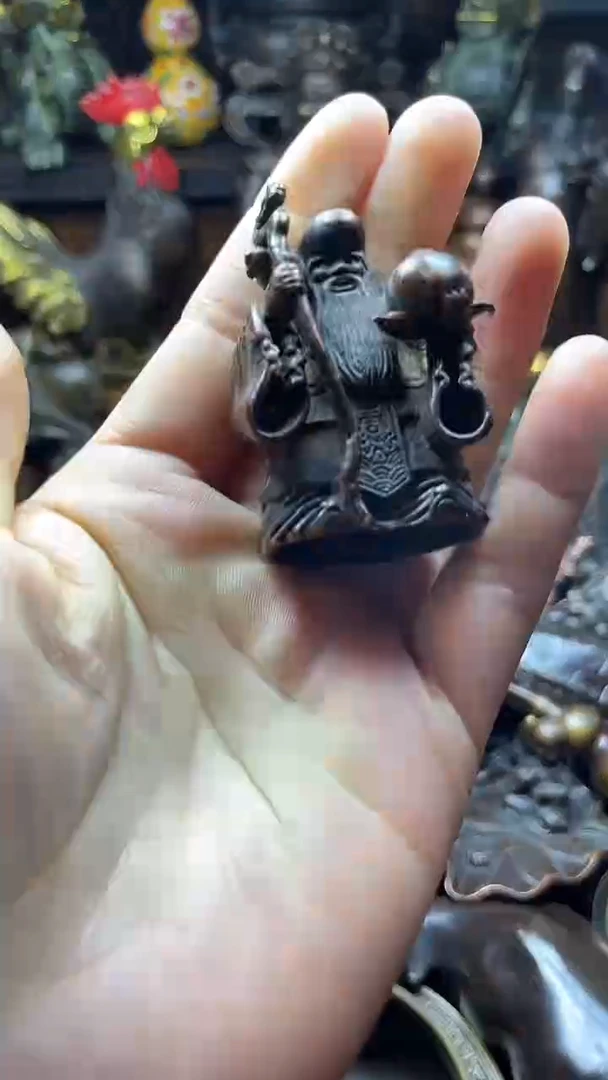 闪购链接，点击下单，有运费险，铜摆件