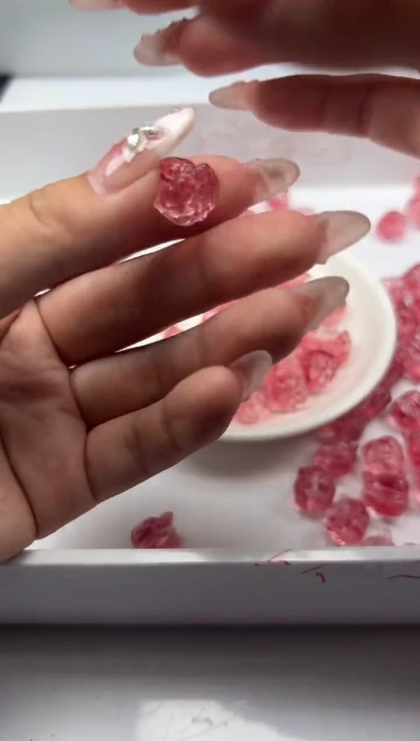 未镶嵌颈饰水晶x1412水晶*血*祭红狐*1个