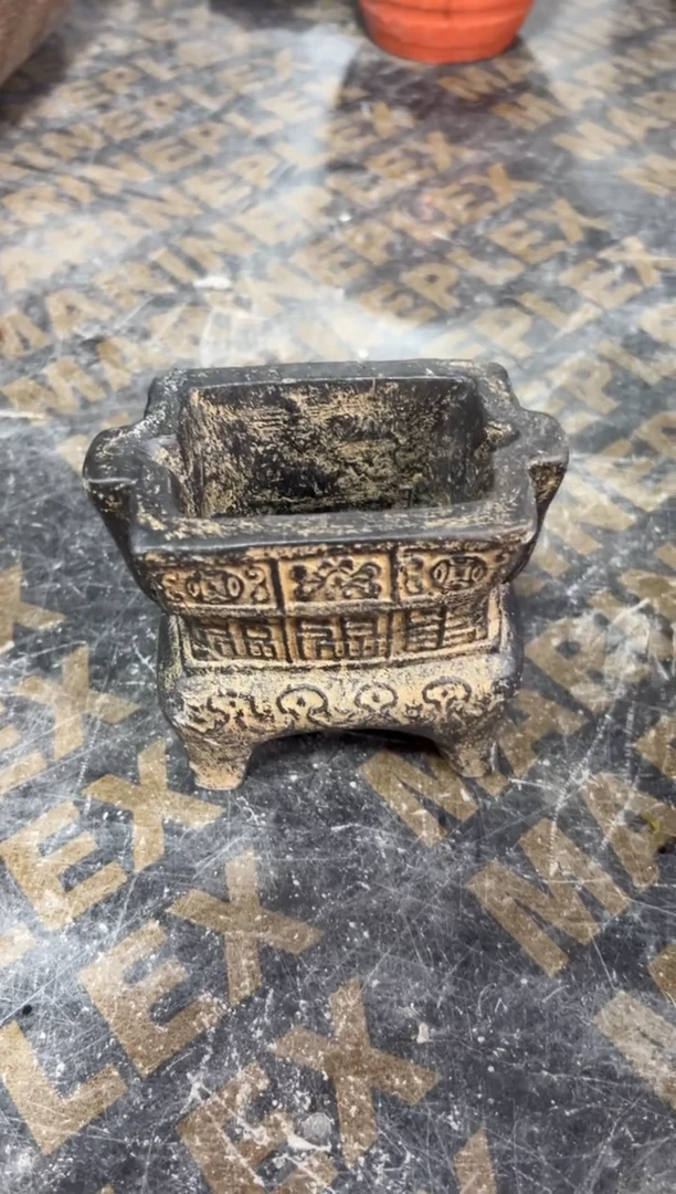 陶土【火山泥】香炉