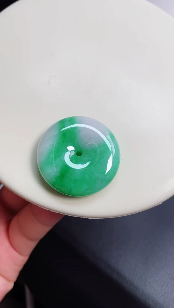 颈饰未镶嵌翡翠平安扣 尺寸 31   7.4mm