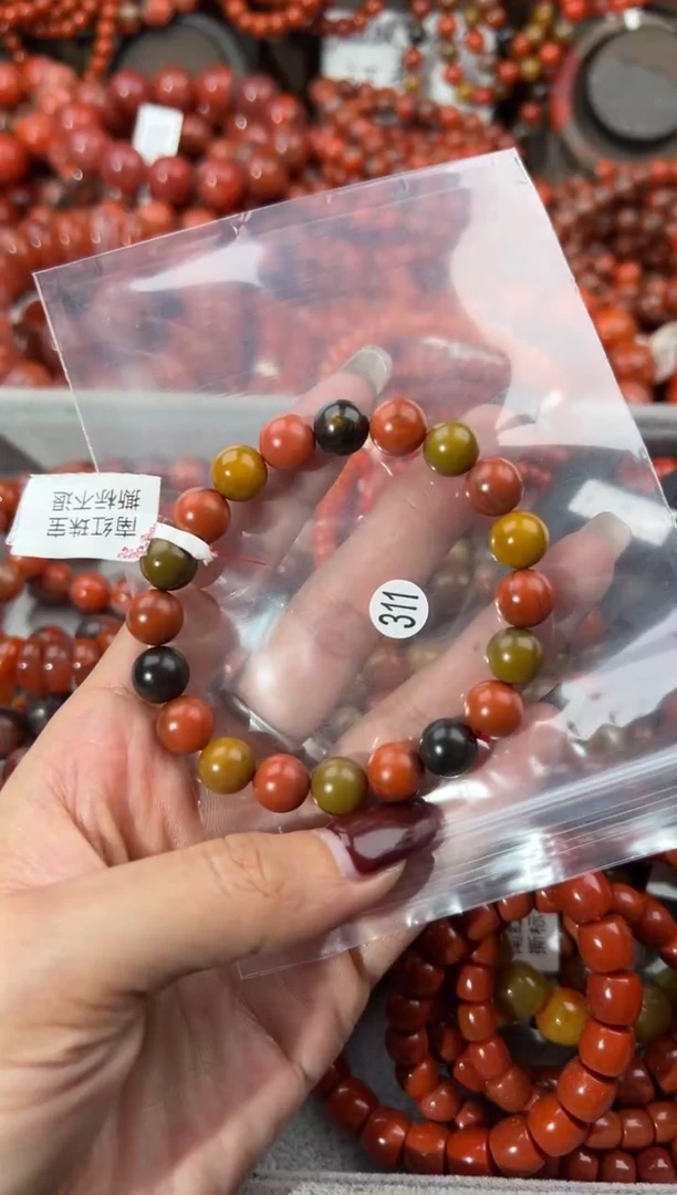 未镶嵌手串南红玛瑙9+