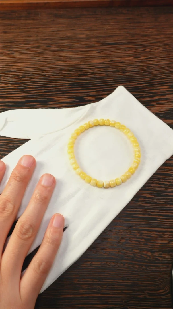 【闪购商品】蜜蜡手链未镶嵌2117/6mm手串