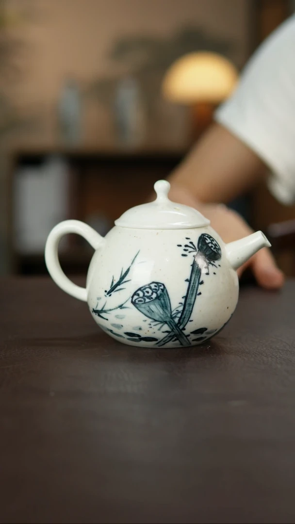 杯景德柴烧手作多人瑕疵