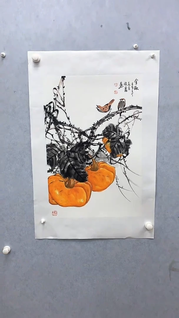 国画国画武佩霞-书法/绘画A3