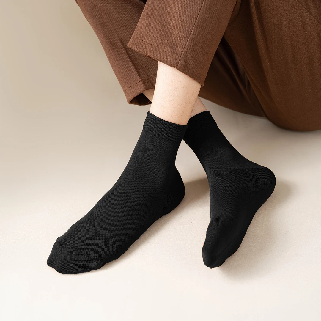 硬货哥  吸湿透气棉感中筒男女袜241117/241118