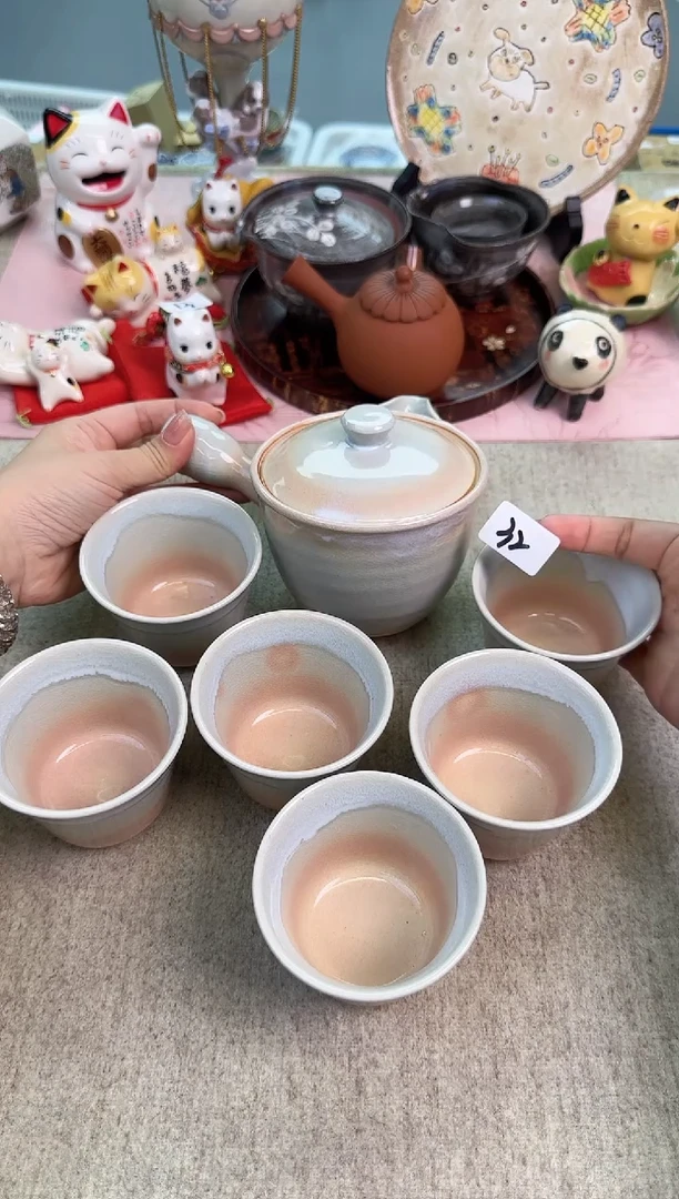 瓷片青**草辰辰的瓷器好看到爆