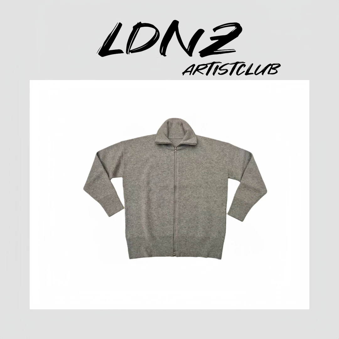 LDNZ  ｜极简宽松针织女高领羊毛衫  25S418