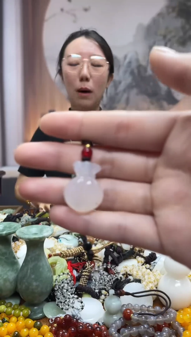 未镶嵌岫玉吊坠多样性发货拍一发一