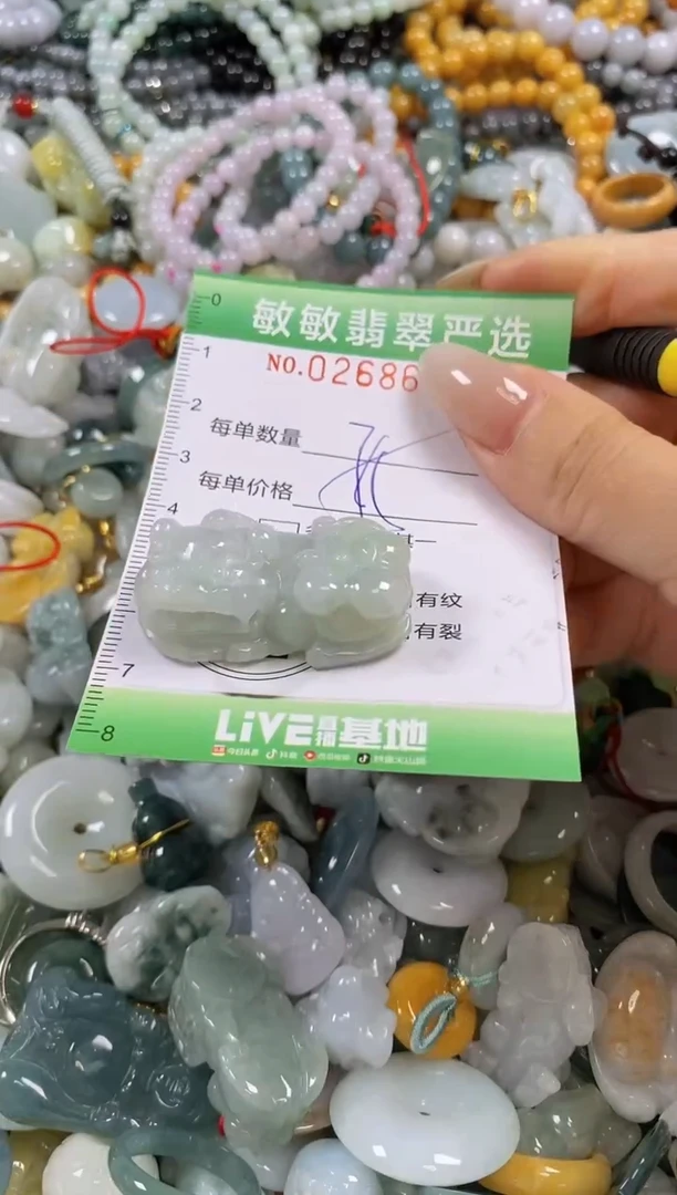 翡翠未镶嵌颈饰闪购0268695