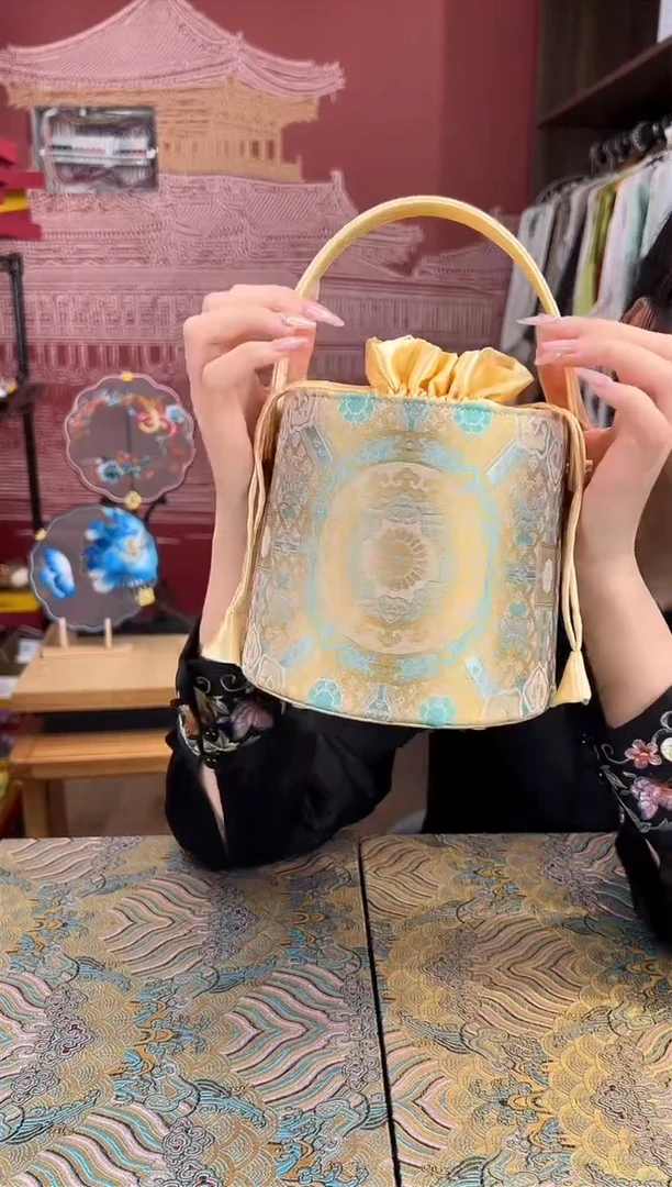刺绣宋锦包包名家宋锦