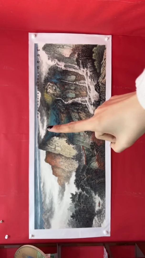 国画画家陆远华纯手绘原作