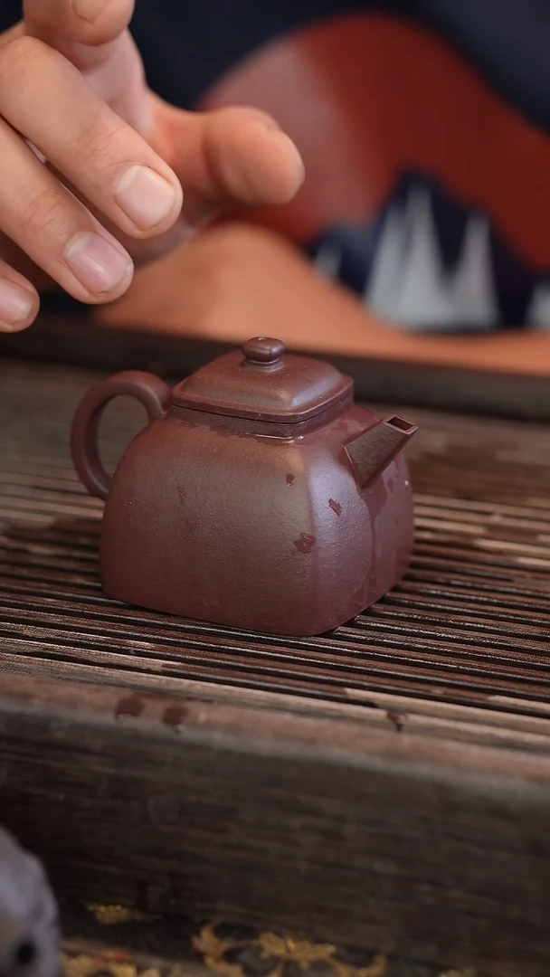 茶壶紫砂张*尚原矿手工制作