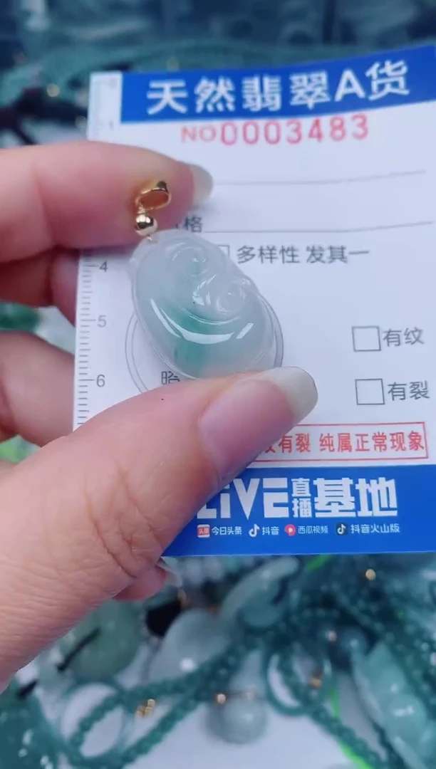 颈饰未镶嵌翡翠00003483