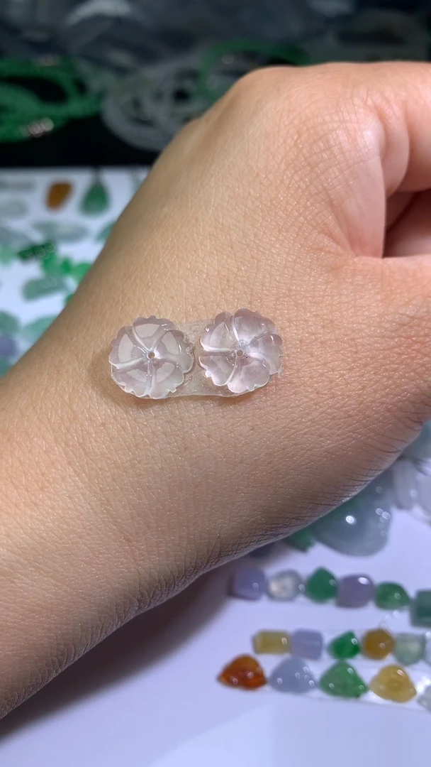 未镶嵌定制翡翠毛货