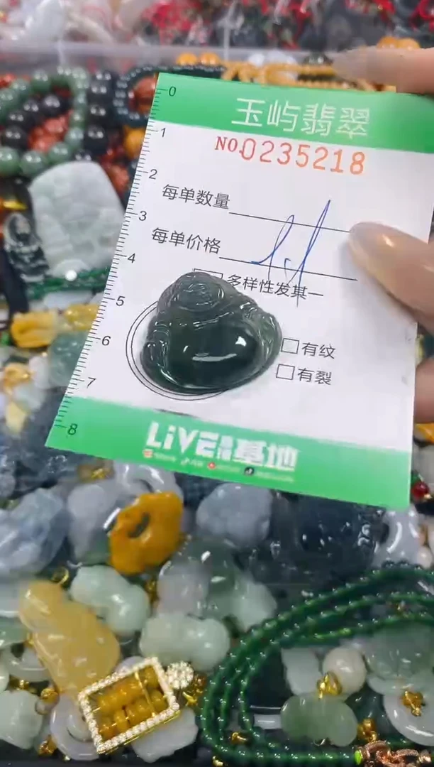 颈饰未镶嵌翡翠闪购0235218