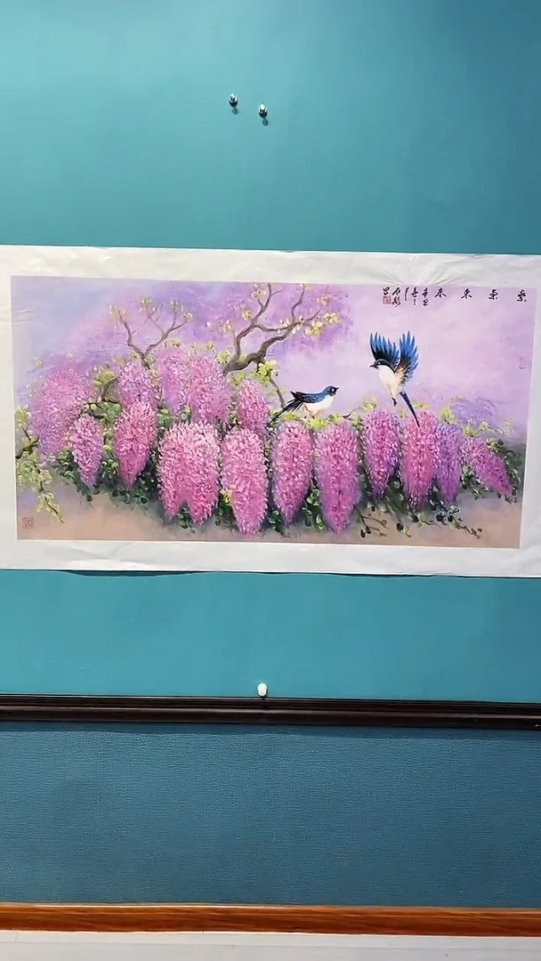 国画画都展厅明德老师国画作品32