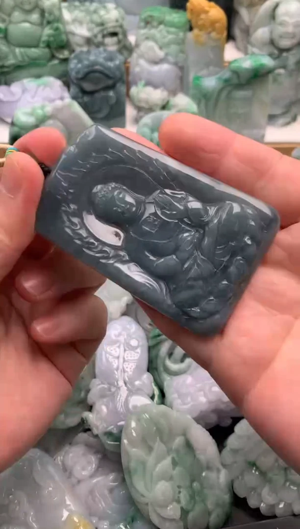 吊坠(不含链)未镶嵌翡翠1