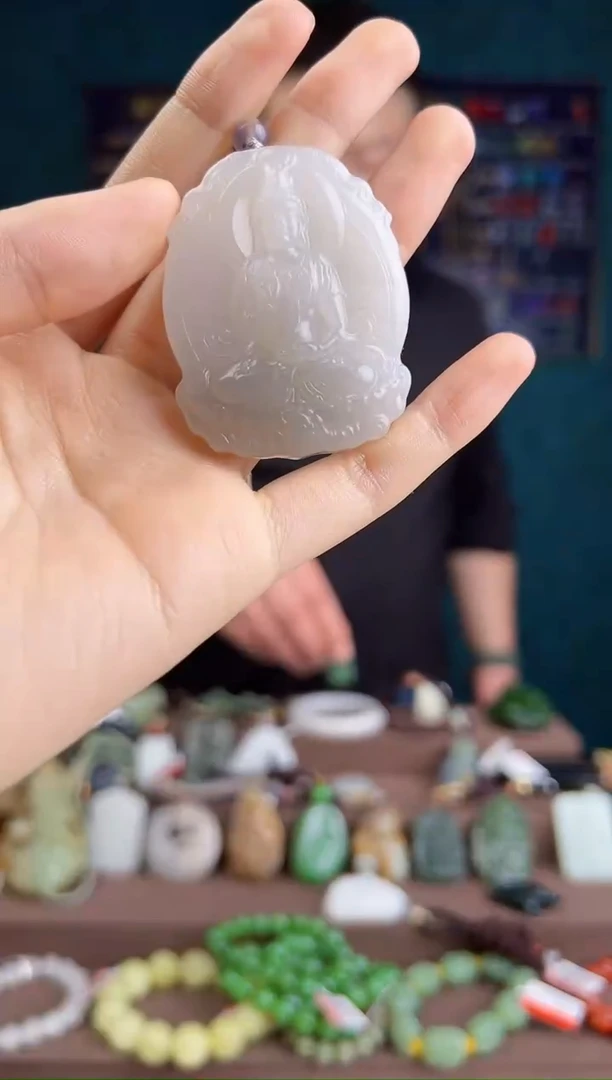 【闪购商品】和田玉颈饰未镶嵌ZZ 拍一发一 多样性发货