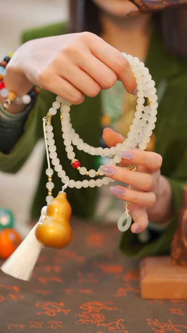 488非遗漆手艺工天然葫芦文玩福禄