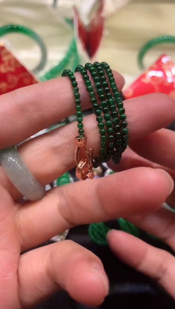 【闪购商品】翡翠项链未镶嵌珠链 
