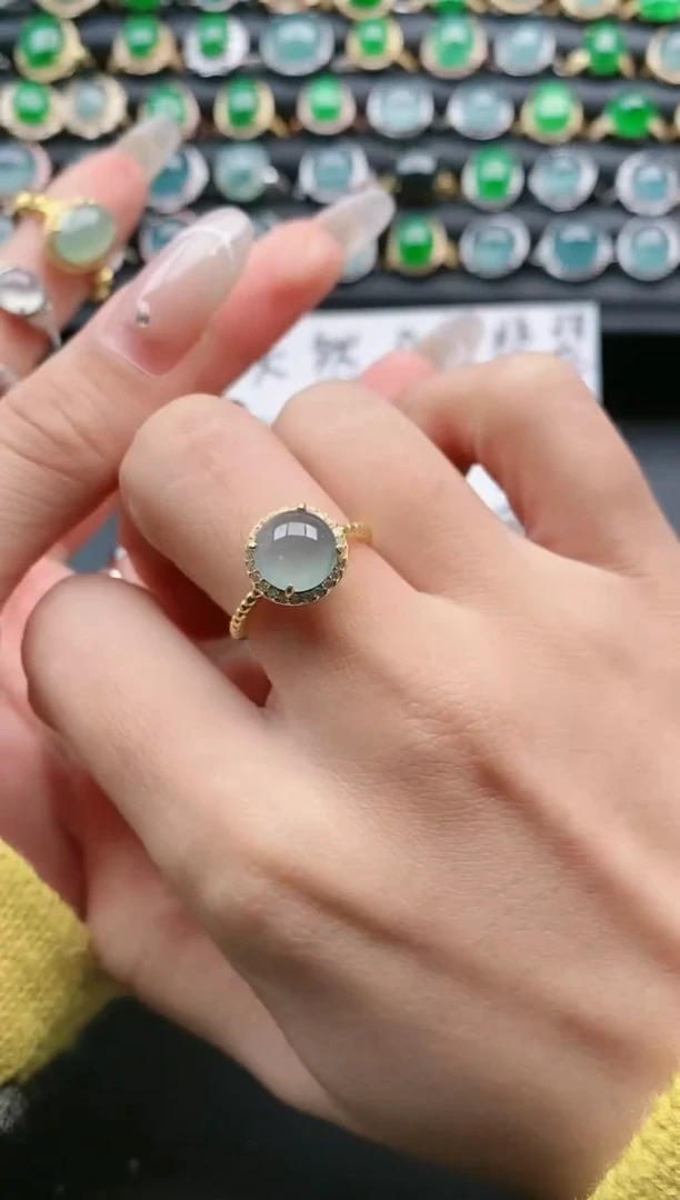 【闪购商品】翡翠戒指银S925镶嵌11111111