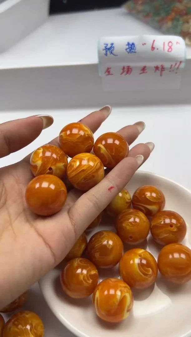 未镶嵌颈饰蜜蜡w2062老蜡蜜蜡22mm*1颗