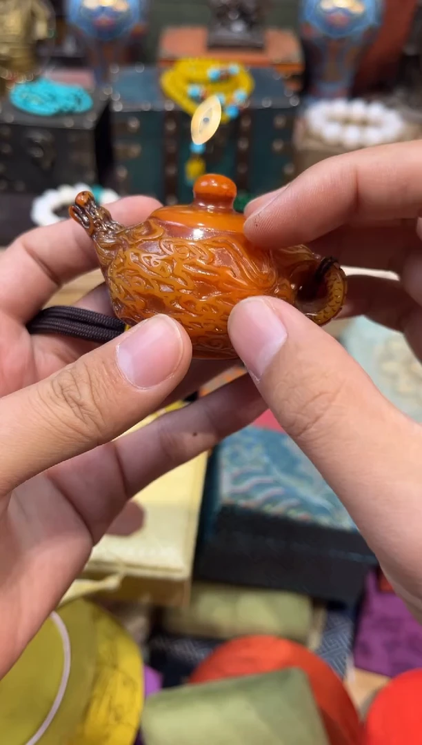 未镶嵌蜜蜡裸石W刘哥高端专属精品21