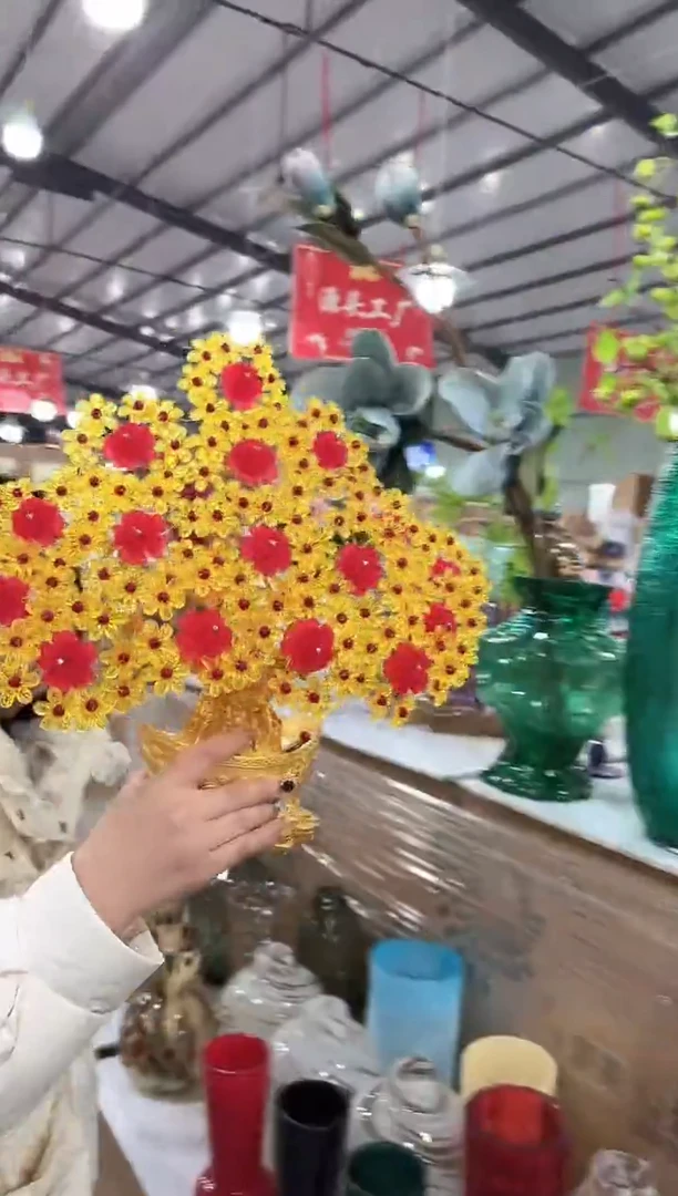 【闪购商品】玻璃于清花器Q-早35