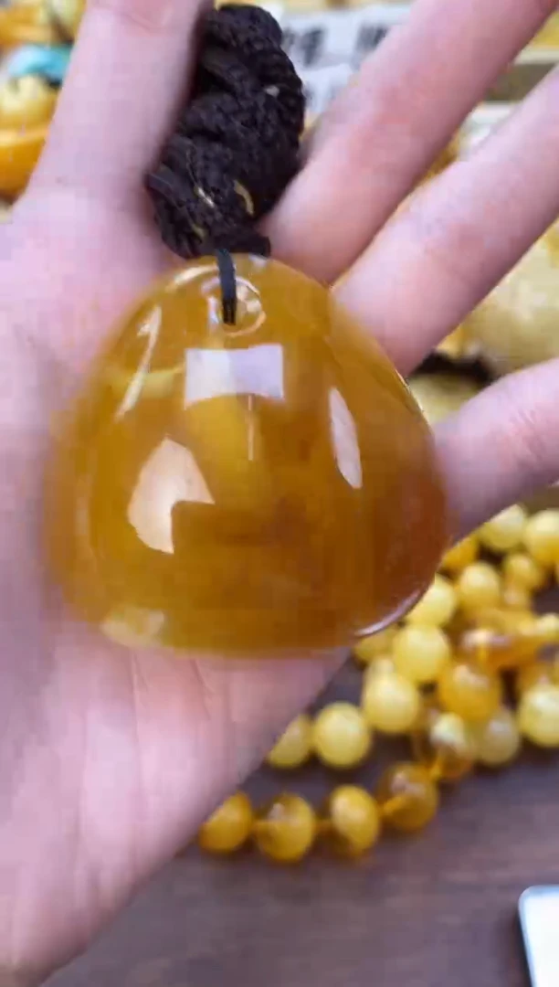 裸石琥珀未镶嵌天然琥珀蜜蜡