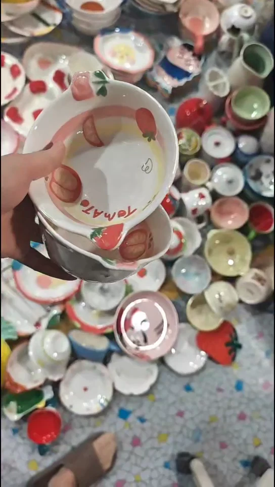 瓷片默认微瑕精美陶瓷