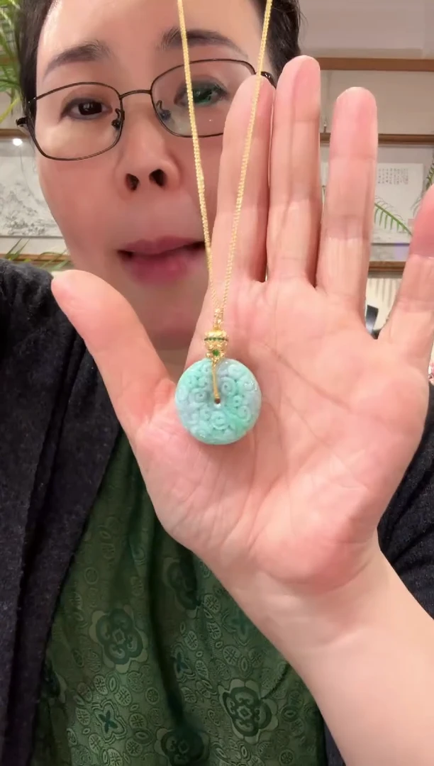 【闪购商品】翡翠颈饰未镶嵌国风