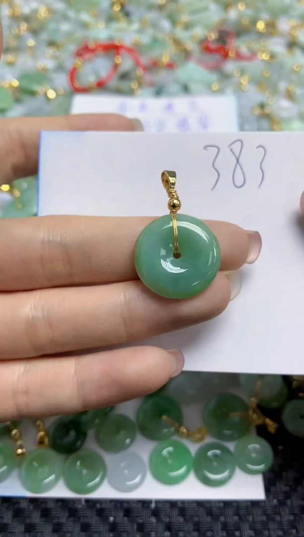 【闪购商品】翡翠颈饰合金   天然A货翡翠