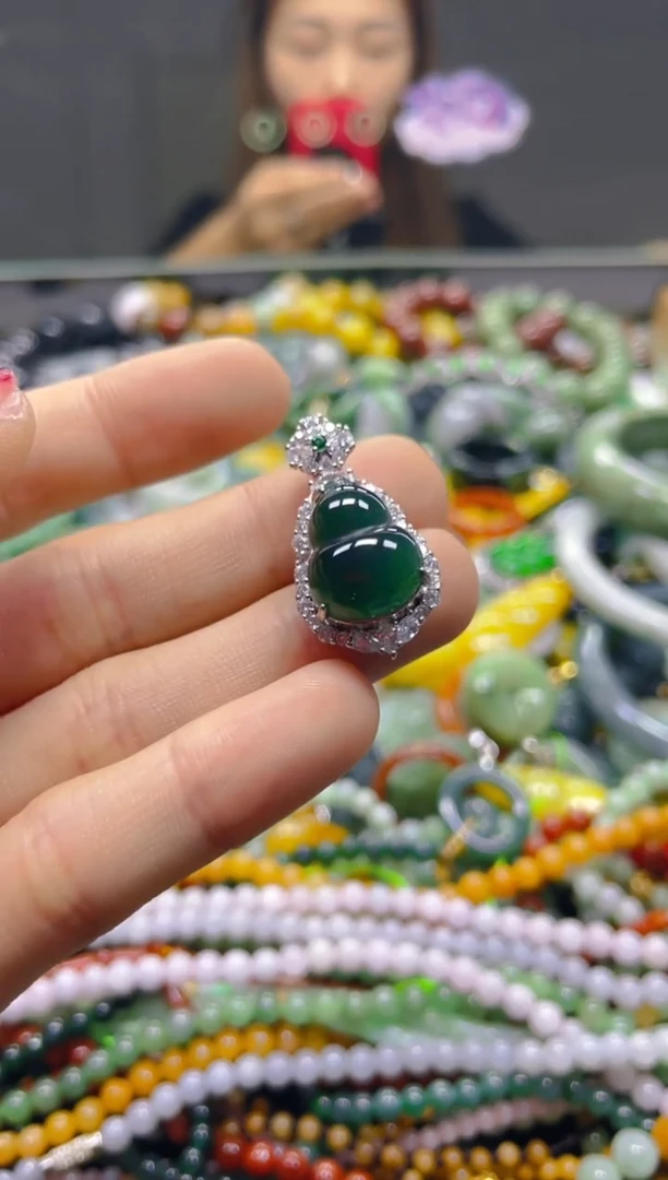 颈饰未镶嵌翡翠多样性择优发货